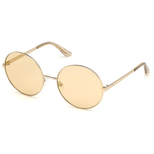 Lunette De Soleil Ronde Guess Doré - Xl