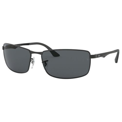 Lunette De Soleil Rectangulaire Ray-Ban Noir - Xl