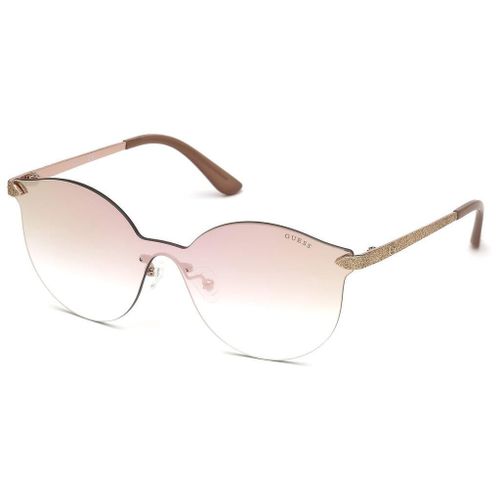Lunette De Soleil Panoramique Guess Doré - Xl