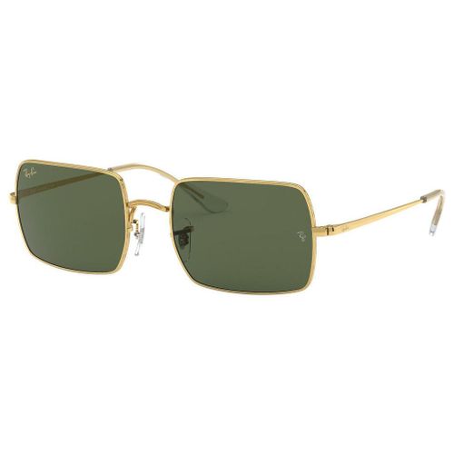 Lunette De Soleil Rectangulaire Ray-Ban Doré - M
