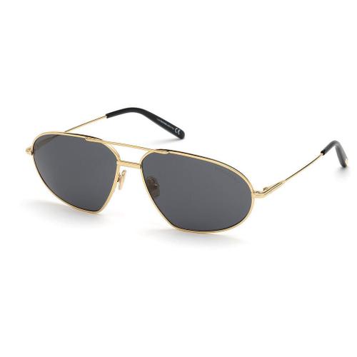 Lunette De Soleil Aviateur Tom Ford Doré - Xxl