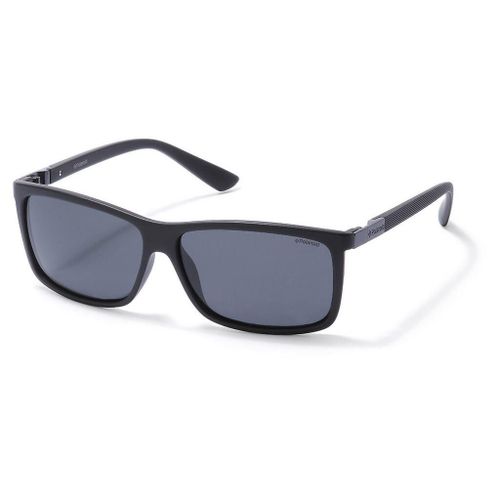 Lunette De Soleil Rectangulaire Polaroid Noir - L