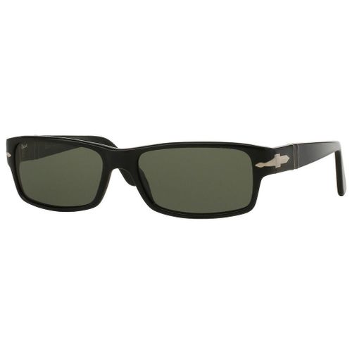 Lunette De Soleil Rectangulaire Persol Noir - M