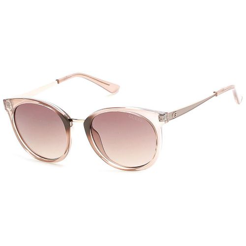 Lunette De Soleil Ronde Guess Beige - L