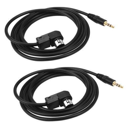2X Mini Jack Stereo 3,5 mm de Voiture pour / Ai-NET 4FT 100cm Cable AUX Audio Applicable