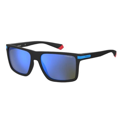 Lunette De Soleil Rectangulaire Polaroid Noir - L