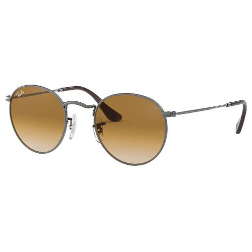 Lunette De Soleil Ronde Ray-Ban Argenté - S
