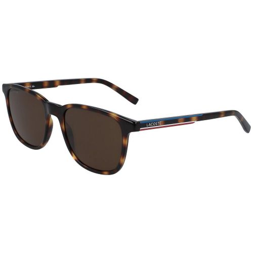 Lunette De Soleil Rectangulaire Lacoste Havana - M