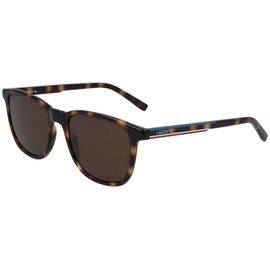 Lunette De Soleil Rectangulaire Lacoste Havana - M