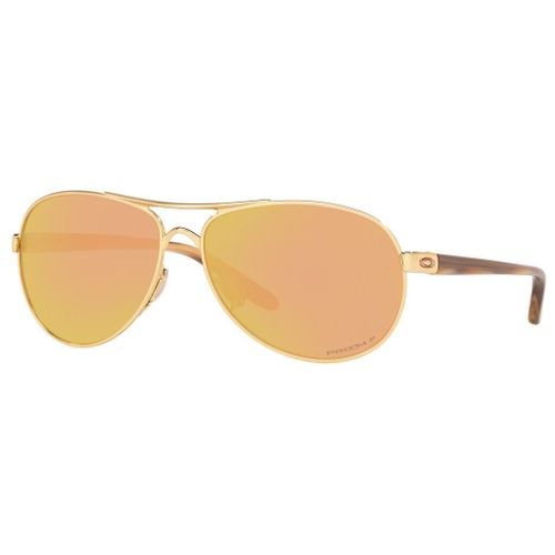 Lunette De Soleil Aviateur Oakley Doré - L