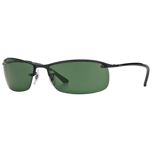 Lunette De Soleil Rectangulaire Ray-Ban Noir - S