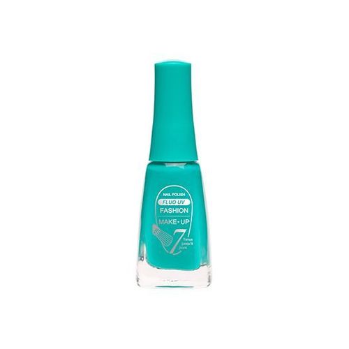 Fashion Make Up - Vernis À Ongles Fluo Uv N°130 Bleu - 11 Ml 