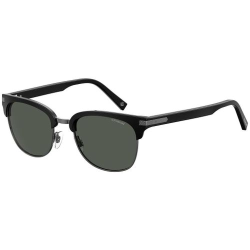 Lunette De Soleil Browline Polaroid Noir - M