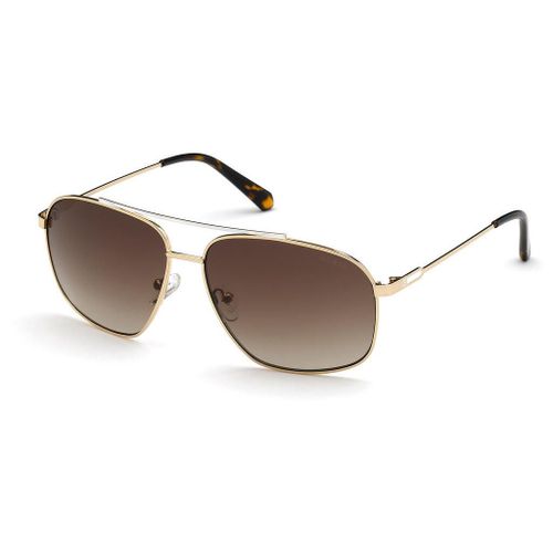 Lunette De Soleil Aviateur Guess Doré - Xl