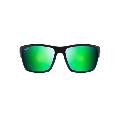 Lunette De Soleil Rectangulaire Maui Jim Noir - L