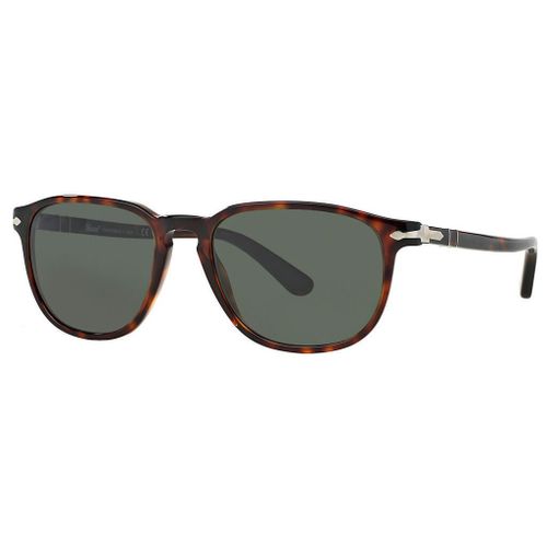 Lunette De Soleil Rectangulaire Persol Havana - M