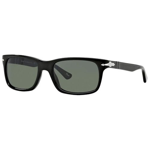 Lunette De Soleil Rectangulaire Persol Noir - Xl
