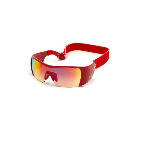 Lunette De Soleil Panoramique Guess Rouge - Xxs