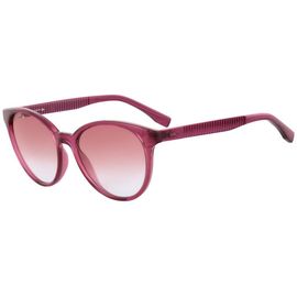 Lunette De Soleil Ronde Lacoste Transparent - M