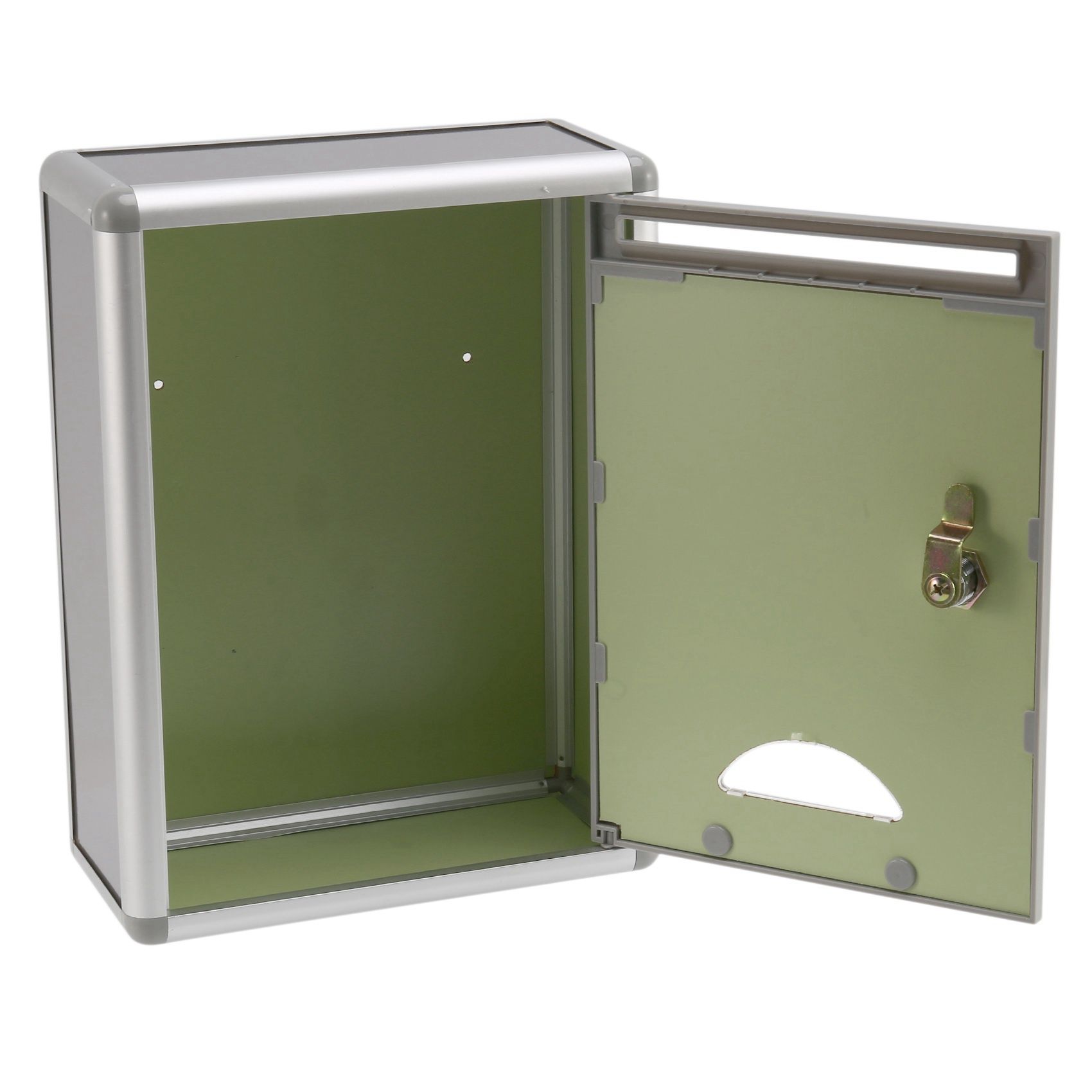 2x Verrouillable Courrier Scuris Lettre Bote Aux Lettres - 3