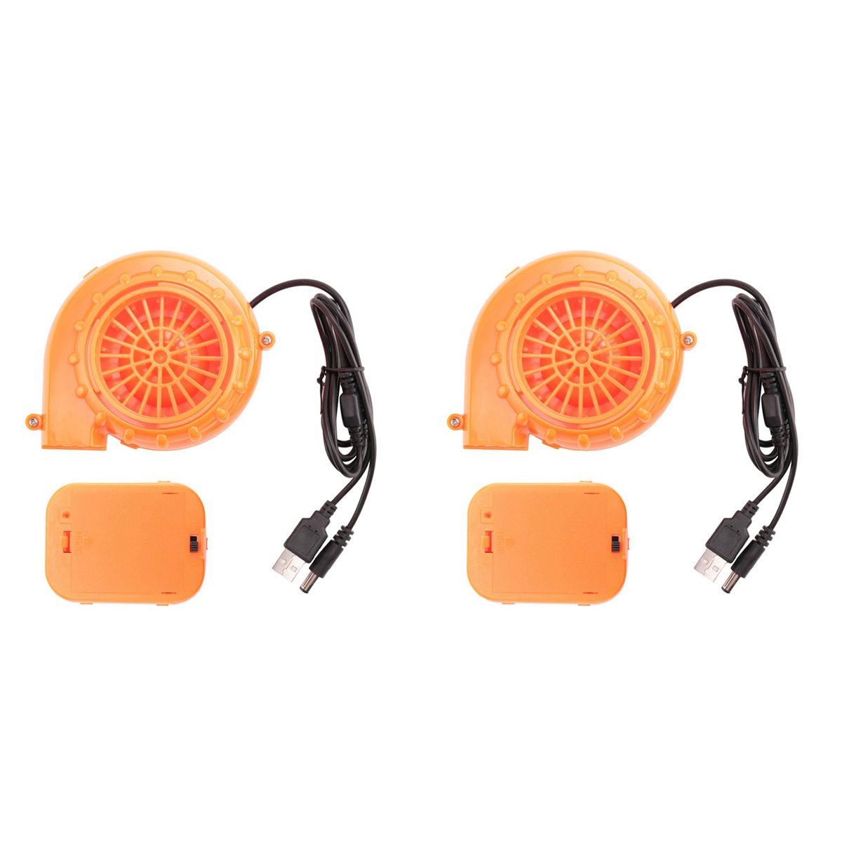 2x Mini Ventilateur Pour Costume De Ou Tte Mascotte Autre E...