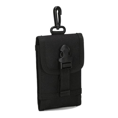 Black Pouch -Sac À Dos De Sport De Plein Air 600d, Sacoche Militaire Tactique De Randonnée De Camping Utilitaire De Voyage De Trekki