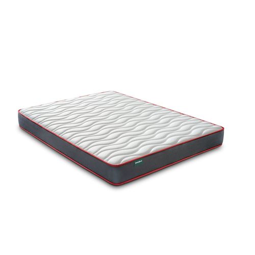 Matelas Belobed Comfortfusion 090x190 Hauteur 18 Cm, Viscoélastique, Respirant Eté-Hiver, Fermeté Moyenne, 10 Couches, Noyau Hr, Certifié Oeko-Tex®