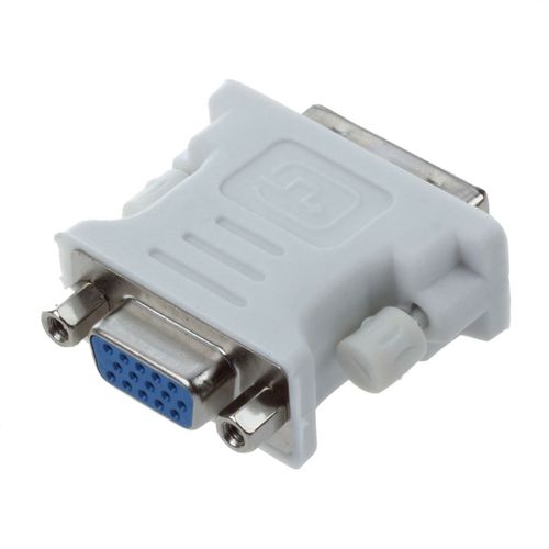 2X Adaptateur DVI Mâle (DVI - D 24 1) Vers VGA (15 Broches)