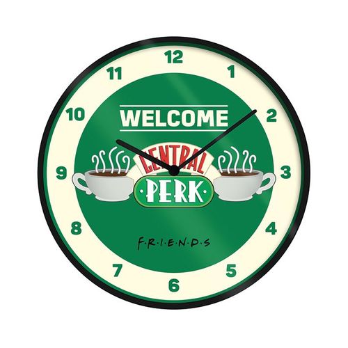 Friends - Central Perk - Horloge En Plastique Diamètre 25cm