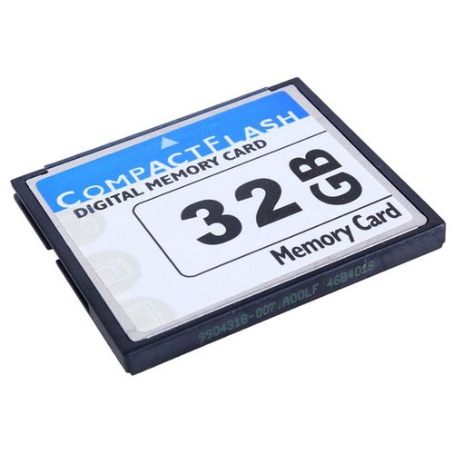 2X Professional Carte Mémoire Compact Flash 32 Gb (Blanc & Bleu)