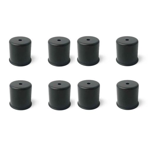 Pack de 8 bougeoirs pour bougeoirs DIY Le noir