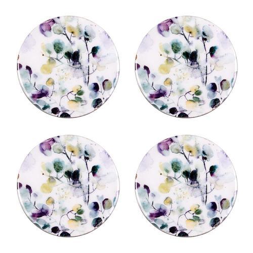 Set De 4 Dessous De Verre Garden 10 Cm