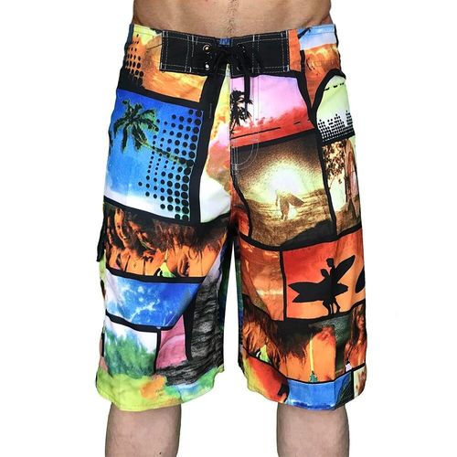 Pantalon De Surf Et De Plage Bermuda Pour Homme,Maillot De Bain En Dégrad,Maillot De Bain,Sports De Fitness,Planche,Objectifs,Été,2024