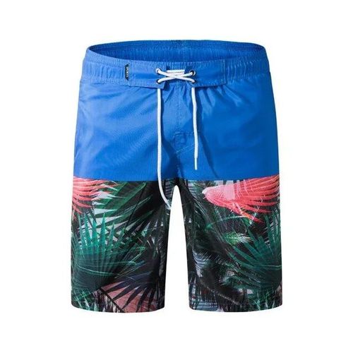 Short Imprimé Pour Hommes,Pantalon Court Décontracté,En Polyester,Confortable Et Respirant,À Séchage Rapide,Pour La Plage,Été