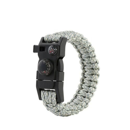 Micailan -Bracelet De Survie Paracorde 15 En 1, Multi Fonction, Militaire, Urgence, Camping, Sauvetage, Outils Edc, Tactique D'év