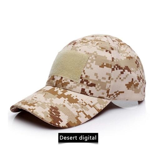 6 -Casquette De Baseball Tactique Ajustable Pour Hommes Et Femmes, Chapeau De Sport En Plein Air, Snapback, Respirant, Camouflage Mi