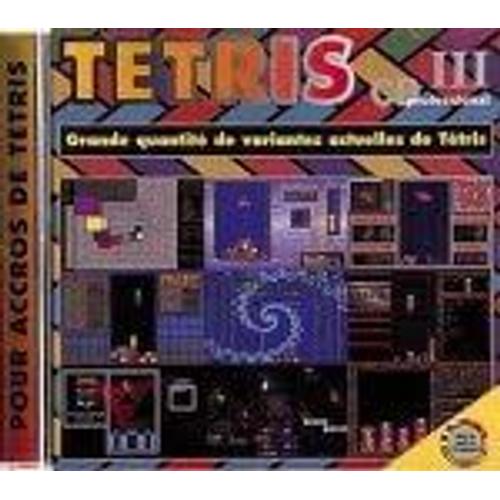 Tetris 3 Marque : Hemming Plate-Forme : Windows 3.X, Windows 98, Windows 95 Xbox