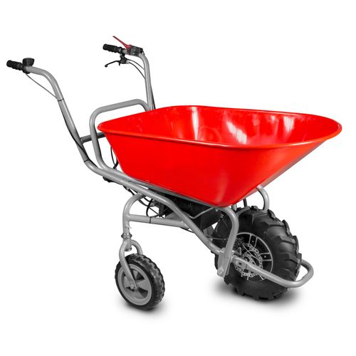 Brouette électrique châssis inclinable 115L 180KG - batterie 24V / 12Ah Torros EK200F