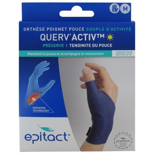 Orthèse - Epitact - Querv'activ - Gauche - Souple - Taille M