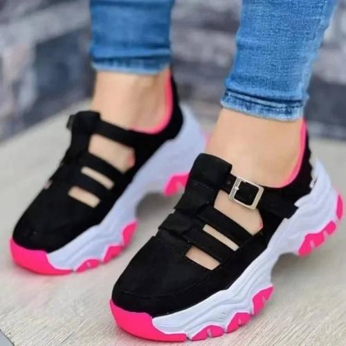 Chaussures De Sport Optique Creuse Pour Femme