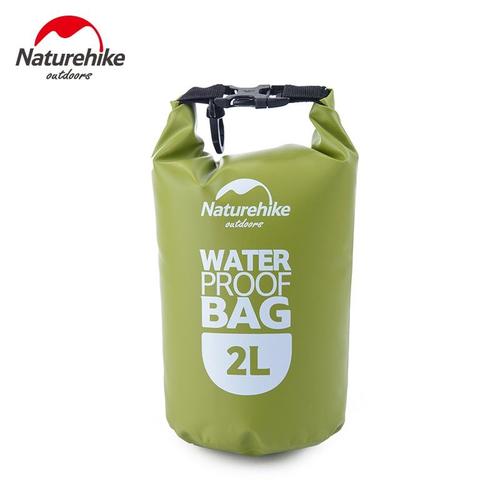 Green 2l -Naturehike ? Sac Sec Étanche, Sac De Natation, Rafting, Kayak, Trekking En Rivière, Voile Flottante, Canoë, 2l, 5l, Nh15s2