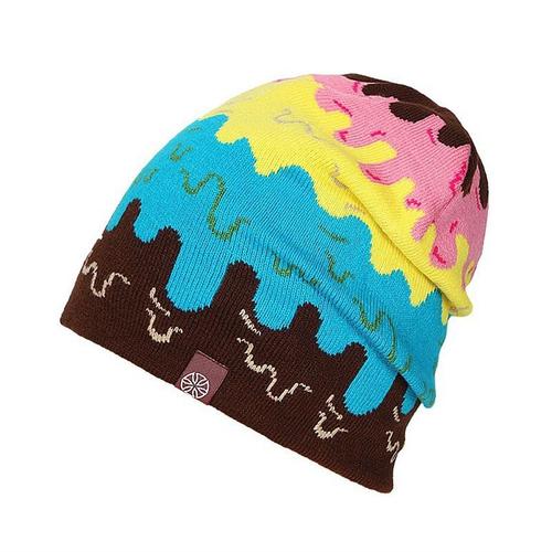 Marron Taille Unique -Hommes Femmes Ski Chapeaux Chaud Hiver Tricot Patinage Crâne Casquette Chapeau Bonnets Col Roulé Casquettes Sn