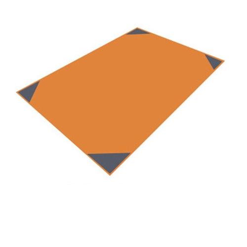 Orange 140x152cm -Tapis De Camping Imperméable, Couverture De Plage, Portable, Pique Nique, Matelas D'extérieur, Voyage, Sable