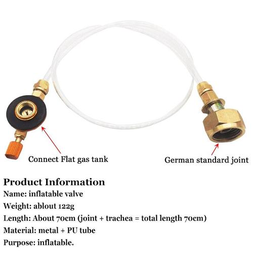 Adaptateur de remplissage de propane, poêle à gaz de camping en