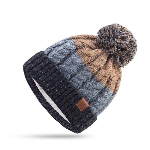 Coffee Hat S -Aonijie ? Chapeau Tricoté En Laine Pour L'hiver, Écharpe Épaisse Pour Le Cou, Pour Adultes Et Enfants, Pour Randonn