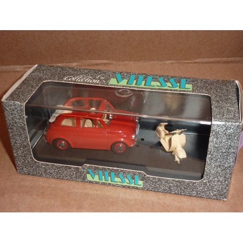 [229] Miniature 1,43ème : Fiat.500open Rouf - Couleur Rouille - Marque : Vitesse-Vitesse