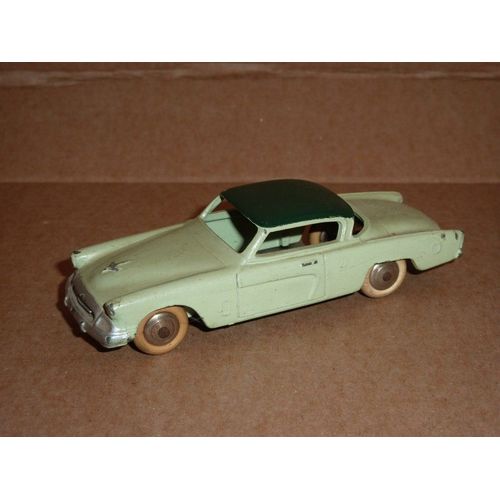 [259] Miniature 1,43ème : Studebaker .Commander - Couleur Vert Clair Toit V Foncé - Marque : Dinky Toys-Dinky Toys