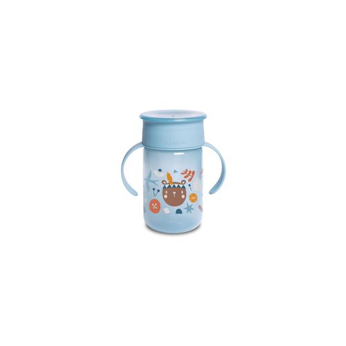 Tasse 360° 340ml Into The Forest Bleu - Suavinex
