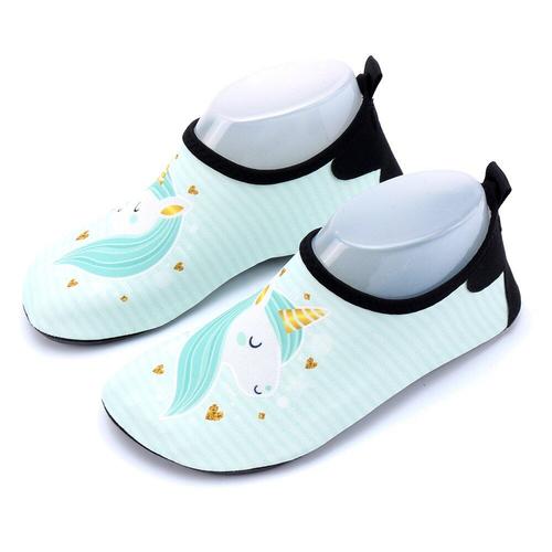 0414-1 Size 23-24 -Chaussures D'eau Pour Enfants, Nu Pieds, Chaussettes De Yoga Aquatique À Séchage Rapide, Pour Garçons Et Fille