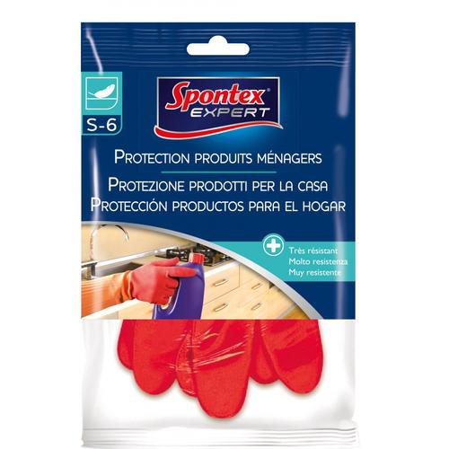 SPONTEX EXPERT Gants Protection Produits Ménagers - Taille L-8